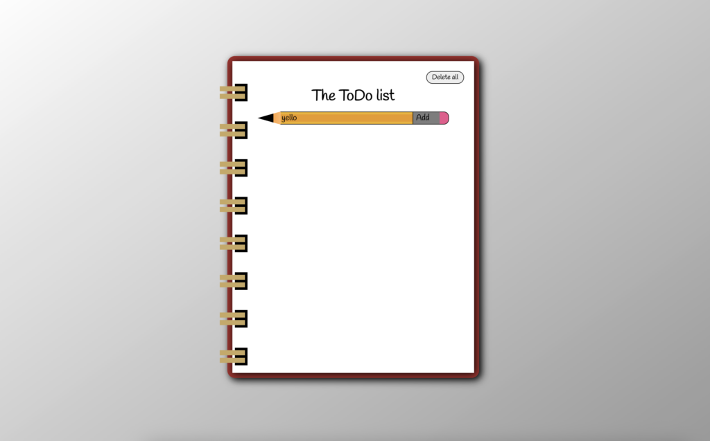 To Do list